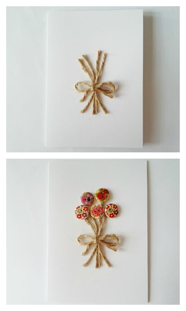 Learn how to make a quick bunch of flowers greetings card that can be adapted to suit lots of different occasions. Click through for the step-by-step tutorial.