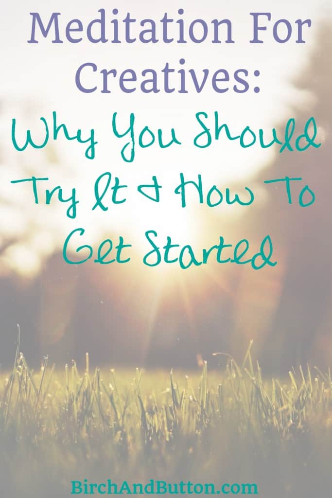 Don't let stress and negative emotions stifle your creativity. Try meditation to get your creative mojo back! Here's why you should try meditating and how to get started.