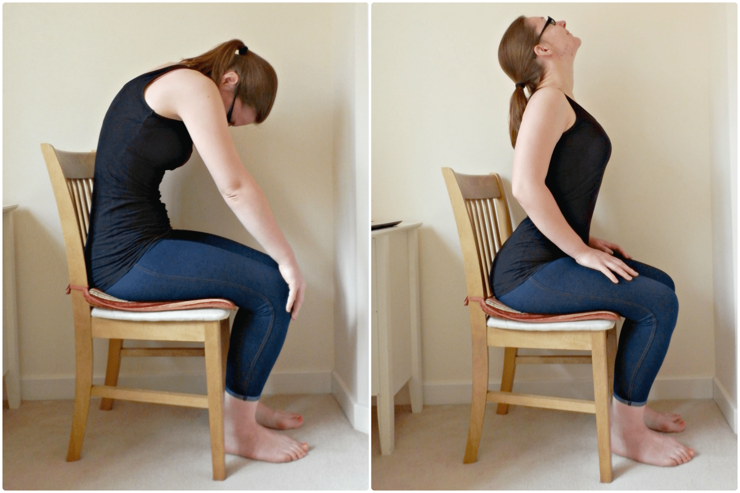 8 Yoga Stretches To Do At Your Desk - Birch And Button