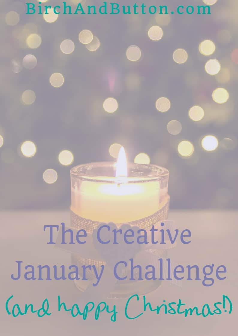 The #CreativeJanuary Challenge starts on 8th January and lasts for two weeks, with a different creative prompt everyday. Click through to find out more and sign up!